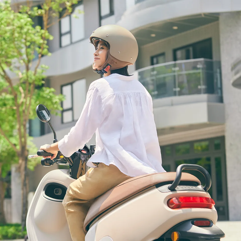 Still from gogoro x MUJI commercial work